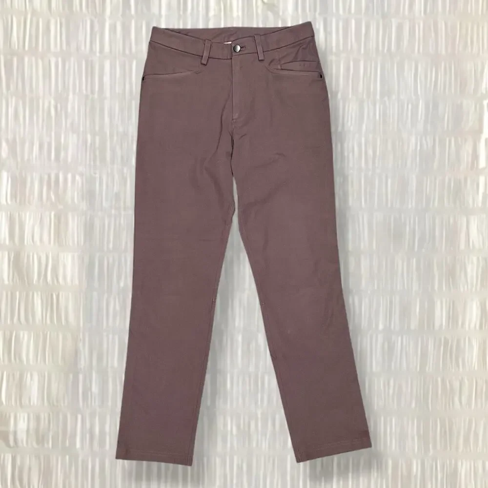 Lululemon ABC Slim Fit Brown Men’s Pants - Size 30